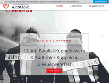 Tablet Screenshot of ffwinnebach.it